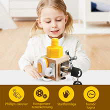 Ladda upp bild till gallerivisning, Småbarns Sysselsatt Skojtärning Montessori Leksaker
