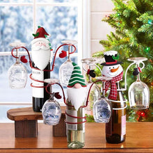 Ladda upp bild till gallerivisning, (🎅Tidig julförsäljning - 25% RABATT🎅) Semester Vinflaska och &amp; Glashållare
