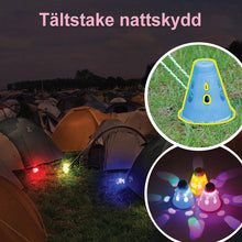 Ladda upp bild till gallerivisning, Tältlampor till tältpinnarna

