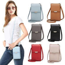 Ladda upp bild till gallerivisning, Elegant crossbody-telefonväska med flera platser

