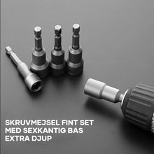 Ladda upp bild till gallerivisning, Extra Djup HexBit Hylsbultmuttrar Bit Set

