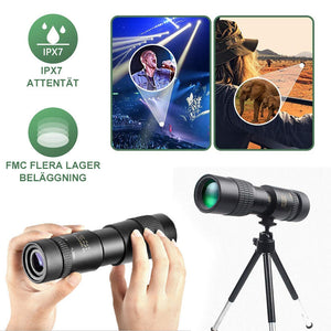 4K Super-telezoom monokulärt teleskop