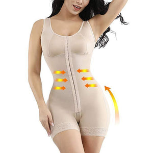 Slimmad bodysuit med dragkedja för kvinnor
