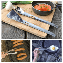 Ladda upp bild till gallerivisning, Titanium Multifunktionell Grilltång | Laga mat utomhus
