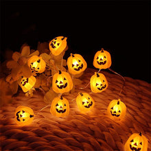 Ladda upp bild till gallerivisning, Sträng Ljus för Halloween Pumpa
