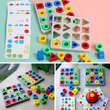 Ladda upp bild till gallerivisning, Formmatchning och färgsensoriskt pedagogiskt spel

