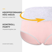 Ladda upp bild till gallerivisning, Nya plusstorlek högmidjade bomullstrosor
