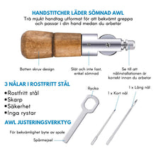 Ladda upp bild till gallerivisning, Handsymaskin för Läder
