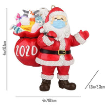 Ladda upp bild till gallerivisning, Julhängande julpynt - jultomten
