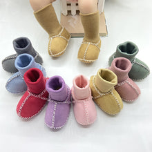 Ladda upp bild till gallerivisning, Varm päls babysocka skor
