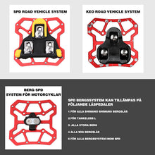 Ladda upp bild till gallerivisning, Aluminiumlegering Clipless pedalplattforms adaptrar

