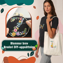Ladda upp bild till gallerivisning, Bokstäver Broderi | Gör det själv- paket
