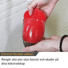 Ladda upp bild till gallerivisning, Tvättsvamp av silikon (5 i 1)
