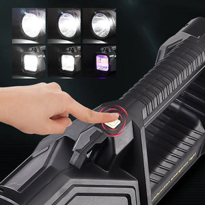 Stark utomhus multifunktions LED-ficklampa