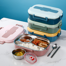Ladda upp bild till gallerivisning, Bento Lunchbox i rostfritt stål
