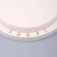 Ladda upp bild till gallerivisning, Alfabetisk ängelhalsband

