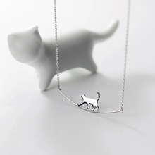 Ladda upp bild till gallerivisning, Cute walking cat halsband
