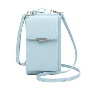 Elegant crossbody-telefonväska med flera platser