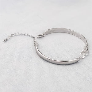 Kom alltid ihåg att jag älskar dig mamma Forever Love Hjärt Armband