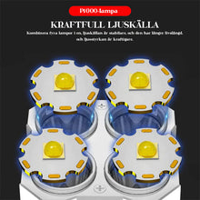 Ladda upp bild till gallerivisning, 4-läges multifunktionell LED-ficklampa med starkt ljus
