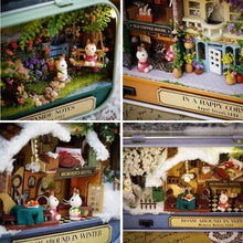 Ladda upp bild till gallerivisning, 3D Miniatyr dockhus med lätta DIY-leksaker
