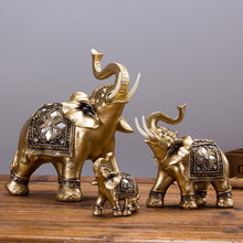 Ladda upp bild till gallerivisning, Gyllene Elefant Prydnad
