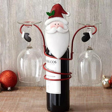 Ladda upp bild till gallerivisning, (🎅Tidig julförsäljning - 25% RABATT🎅) Semester Vinflaska och &amp; Glashållare

