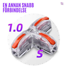 Ladda upp bild till gallerivisning, Ny Typ av Snabbanslutningsterminal(10st)
