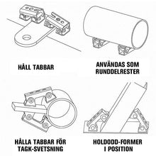 Ladda upp bild till gallerivisning, Justerbar magnetisk hållare för svetsning (2 ST / SET)
