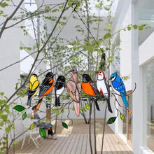 Ladda upp bild till gallerivisning, Färgglada fåglar | Hängande dekoration | 🎁🎄julklapp🐦
