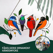 Ladda upp bild till gallerivisning, Färgglada fåglar | Hängande dekoration | 🎁🎄julklapp🐦
