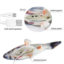Ladda upp bild till gallerivisning, Plush Simulation USB-laddning kattfiskleksak
