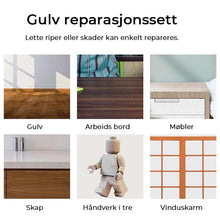 Ladda upp bild till gallerivisning, Reparationssats för trägolvsmöbler

