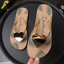 Ladda upp bild till gallerivisning, Hjärtflip flops för kvinnor
