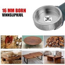 Ladda upp bild till gallerivisning, Trävinkelsliphjul

