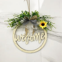 Ladda upp bild till gallerivisning, "Welcome" och "Hello" krans - Midsommarnatt 💐💐
