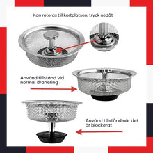 Ladda upp bild till gallerivisning, Diskbänk Ersättningsfilter  i Rostfritt stål

