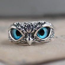 Ladda upp bild till gallerivisning, Demon ögon uggla ring justerbar
