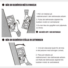 Ladda upp bild till gallerivisning, 2 in 1 Vattenpass &amp; Lutningsmätare
