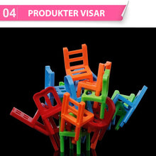 Ladda upp bild till gallerivisning, Stolar Stapeltorn Tower Balansspel
