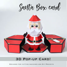 Ladda upp bild till gallerivisning, 🎅3D Santa Claus Prank Pop-up Box kort🥳
