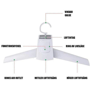 Bärbar elektrisk torktumlare