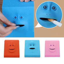 Ladda upp bild till gallerivisning, Electric funny face piggy bank
