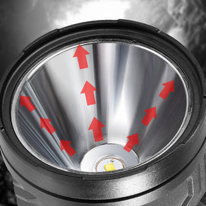 Stark utomhus multifunktions LED-ficklampa