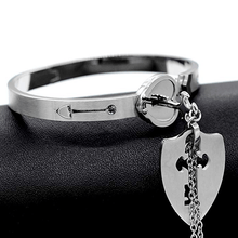 Ladda upp bild till gallerivisning, Hjärtlåsarmband och halsband
