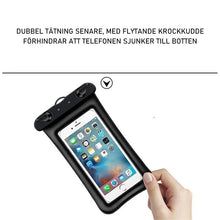 Ladda upp bild till gallerivisning, Vattentät telefonväska påse
