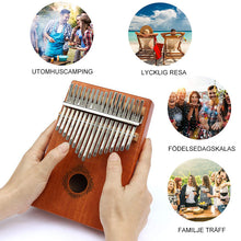 Ladda upp bild till gallerivisning, Kalimba Instrument 17 Tangenter
