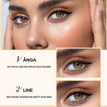 Ladda upp bild till gallerivisning, Lockande kattöga-stämpel eyeliner
