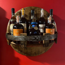 Ladda upp bild till gallerivisning, Bourbon Whiskey Barrel Shelf
