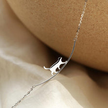 Ladda upp bild till gallerivisning, Cute walking cat halsband
